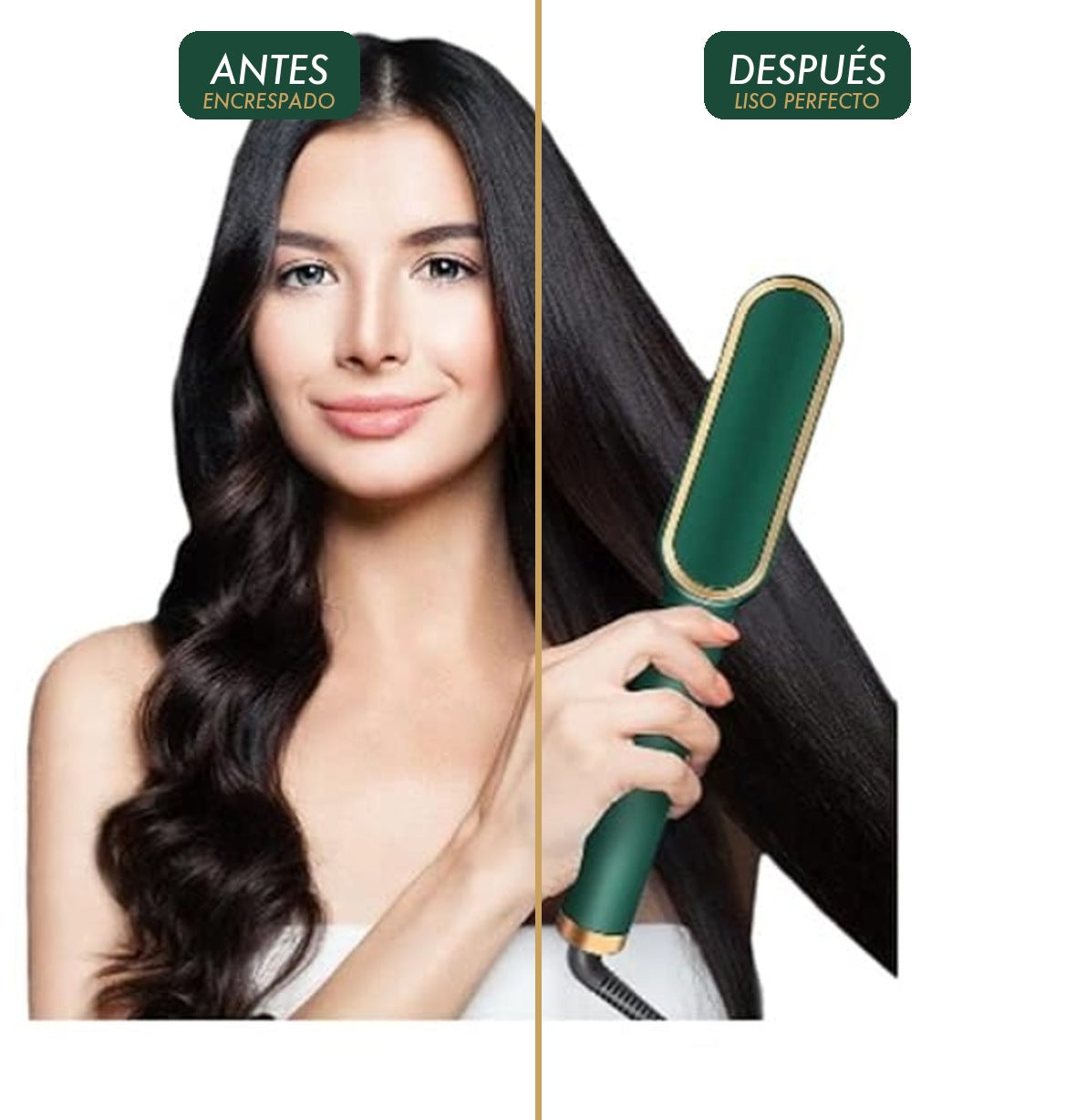 Antes y después con uso constante